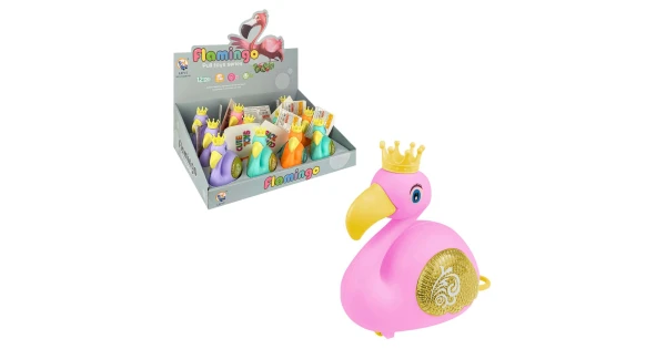 Flamingo's スキンケア　一式　４点 Flamingo divertido a corda sortidos Unitoys - Moinho Atacadista