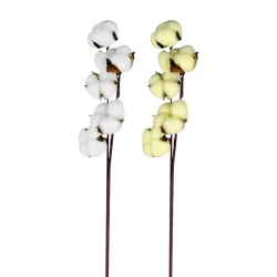 Flor algodão 55cm sortidas