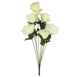 Flor buquê rosas abertas com 09 galhos 44cm 4620