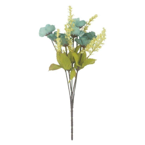 Flor buquê rosas mini 07 galhos AX10470 Kramer