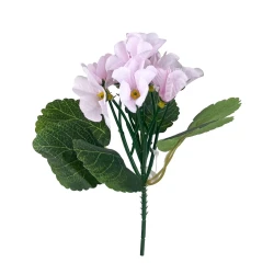 Flor buquê violeta com 12 galhos