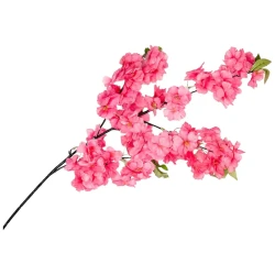Flor haste de pessegueiro pink 95cm