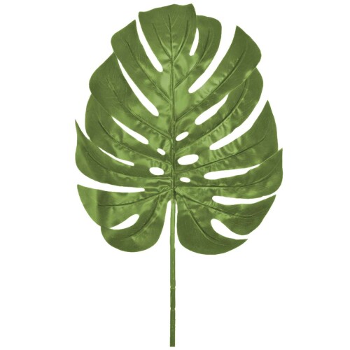 Flor haste folha costela de adao 37cm