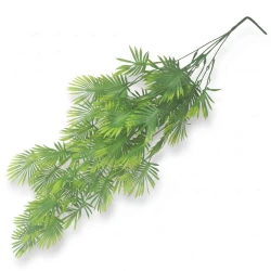 Flor haste pendente palmeira 74cm