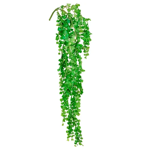 Flor pendente verde 45 folhas 78cm