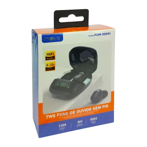 Fone de ouvido Wireless bluetooth sem fio Fon-30091
