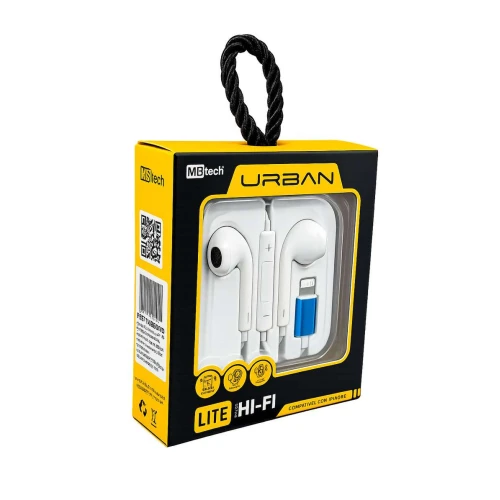 Fone de ouvido com microfone e bluetooth para iphone MBtech