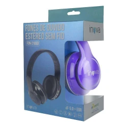Fone de ouvido headphone sem fio wireless/SD Inova