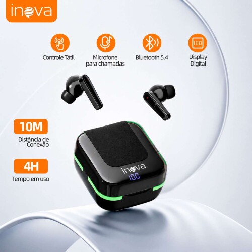 Fone de ouvido wirelles bluetooth fon13084 Fone de ouvido wirelles bluetooth fon13084