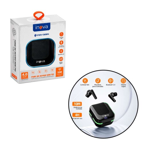 Fone de ouvido wirelles bluetooth fon13084 Fone de ouvido wirelles bluetooth fon13084