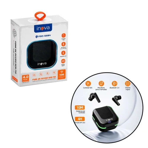 Fone de ouvido wirelles bluetooth fon13084
