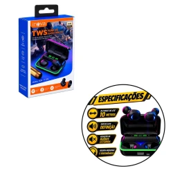 Fone de ouvido wirelles bluetooth tws fon11109