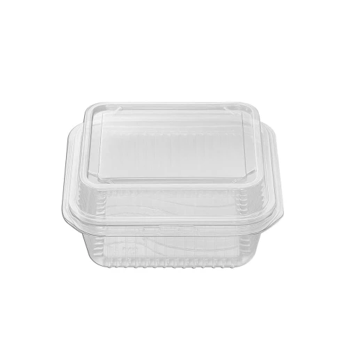 Forma plástica quadrada P-650 04x11cm 150ml com 300 unidades Pplast