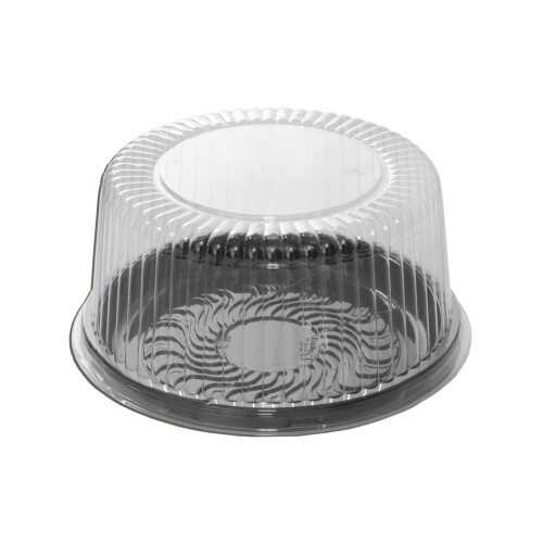 Forma plástica redonda P-32A 21x10cm alta com 100 unidades Pplast
