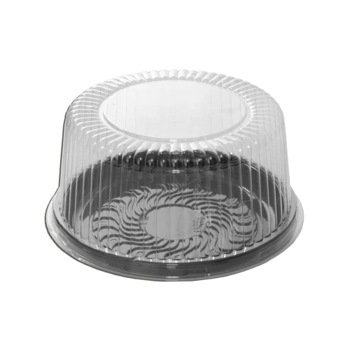 Forma plástica redonda P-32A 21x10cm alta com 100 unidades Pplast