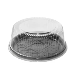Forma plástica redonda P-50A 27x12,5cm alta com 50 unidades Pplast