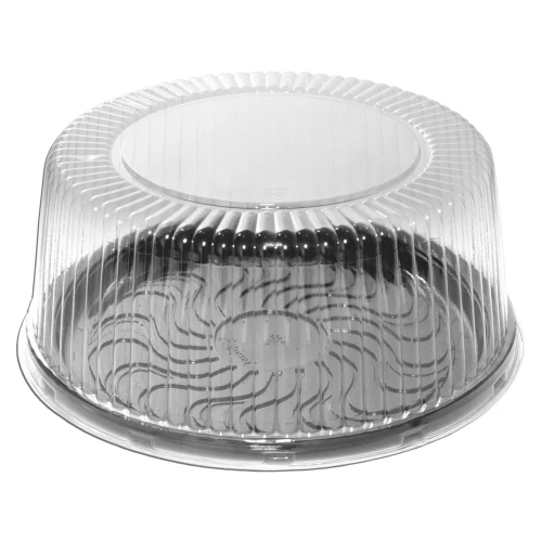 Forma plástica redonda P-56a 30x12,5cm alta com 50 unidades Pplast