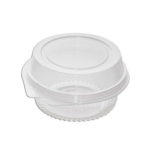 Forma plástica redonda P-642 4,5x8,5cm 120ml com 300 unidades Pplast