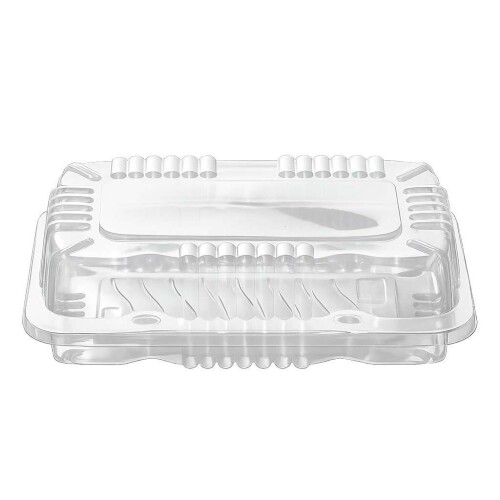 Forma plástica retangular PP-08 16x9x4,8cm arti com 100 unidades PPlast