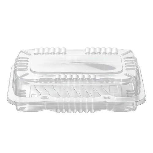 Forma plástica retangular PP-08 16x9x4,8cm arti com 100 unidades PPlast