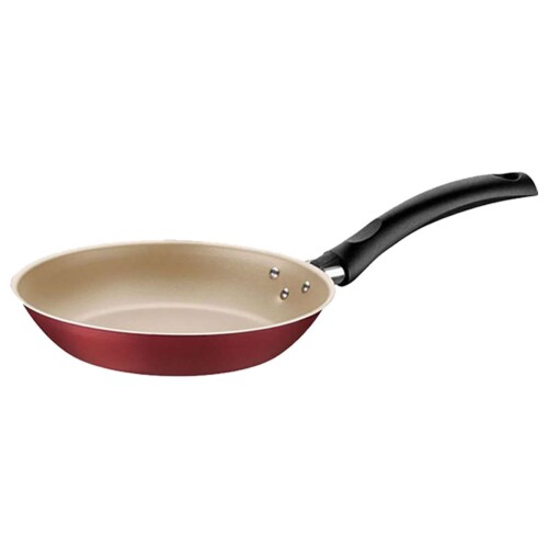 Frigideira antiaderente 24cm caribe vermelha