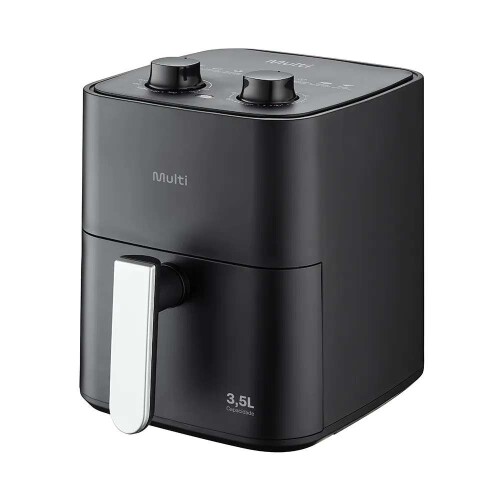 Fritadeira elétrica air fryer 3,5 litros 220v/1350w Multilaser