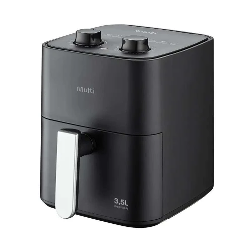 Fritadeira elétrica air fryer 3,5 litros 220v/1350w Multilaser