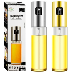 Galheteiro de vidro 100ml spray azeite