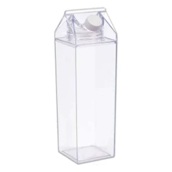 Garrafa caixinha acrílica 1000ml
