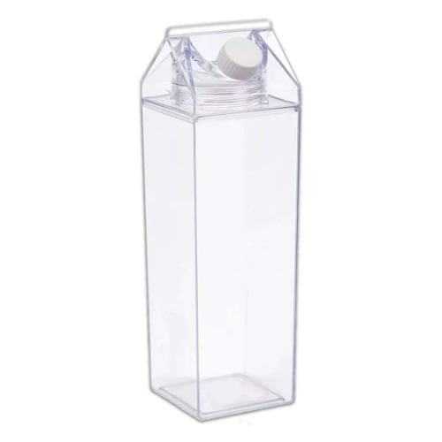 Garrafa caixinha acrílica 1000ml Garrafa caixinha acrílica 1000ml