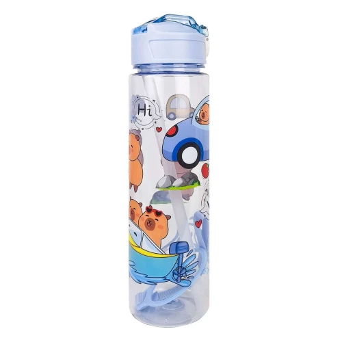 Garrafa para água acrílica 760ml capivara Garrafa para água acrílica 760ml capivara