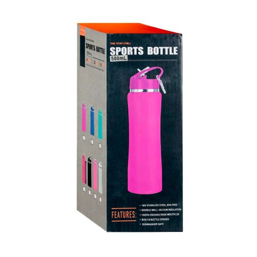 Garrafa para água metal 500ml sortidas