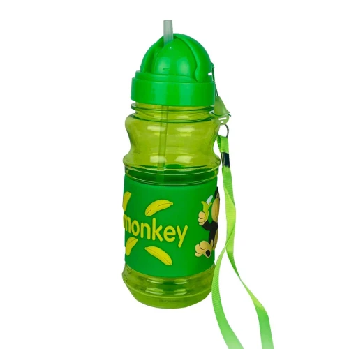 Garrafa para água plástica 380ml bichinhos