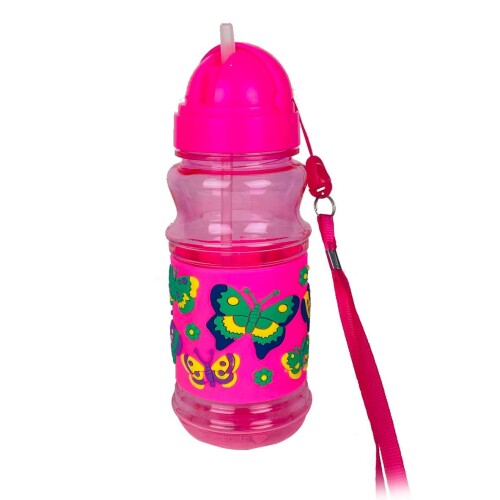 Garrafa para água plástica 380ml bichinhos Garrafa para água plástica 380ml bichinhos