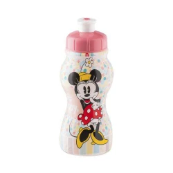Garrafa plástica infantil 250ml sleeve minnie plasduran