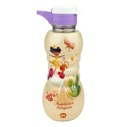 Garrafa plástica infantil 350ml Fábulas Plásticos Mb