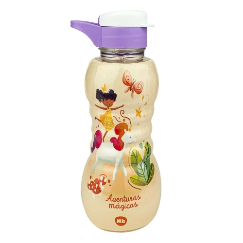 Garrafa plástica infantil 350ml Fábulas Plásticos Mb