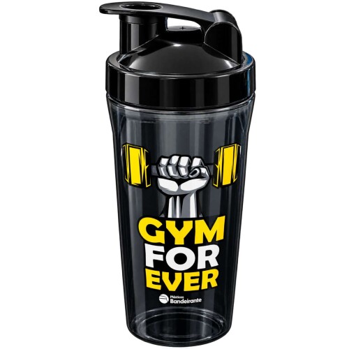 Garrafa plástica shakeira 850ml gym for ever (v) Garrafa plástica shakeira 850ml gym for ever (v)