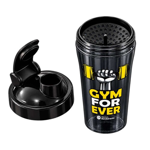 Garrafa plástica shakeira 850ml gym for ever (v) Garrafa plástica shakeira 850ml gym for ever (v)