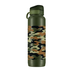 Garrafa plástica squeeze 1000ml camuflada