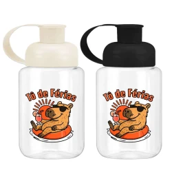 Garrafa plástica squeeze 330ml Capivara Plasduran