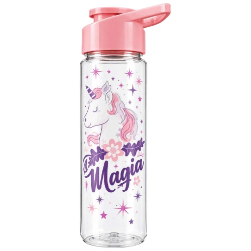 Garrafa plástica squeeze 700ml frases sortidas Garrafa plástica squeeze 700ml frases sortidas