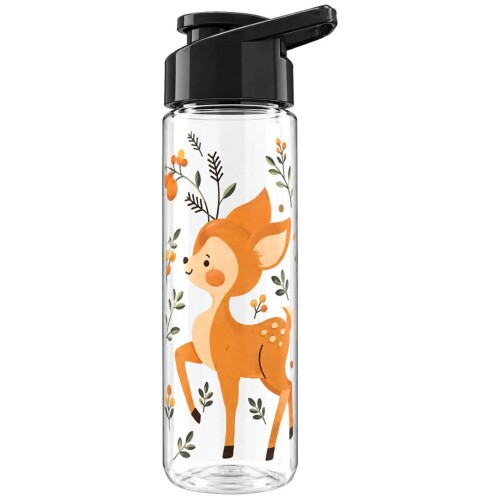Garrafa plástica squeeze 700ml frases sortidas