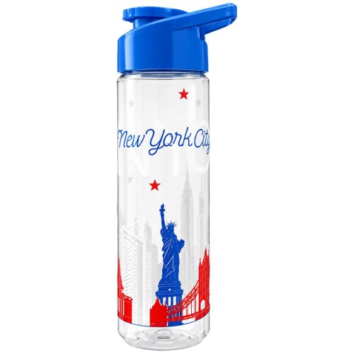 Garrafa plástica squeeze 700ml frases sortidas