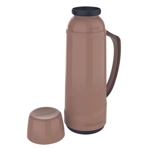 Garrafa térmica 01 litro mocca Soprano
