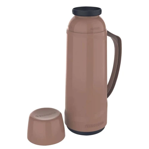 Garrafa térmica 01 litro mocca Soprano