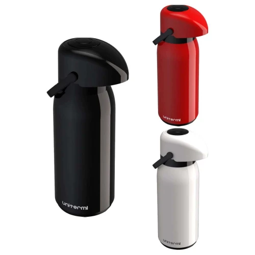 Garrafa térmica 1,8 litros pressão magic pump verona sortidas Unitermi