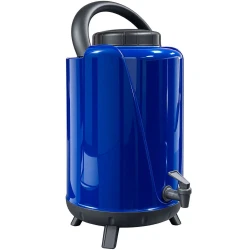 Garrafão térmico 10 litros botijão arezzo Lisa azul
