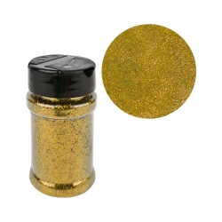 Glitter no pote 40g ouro Brilha Festa