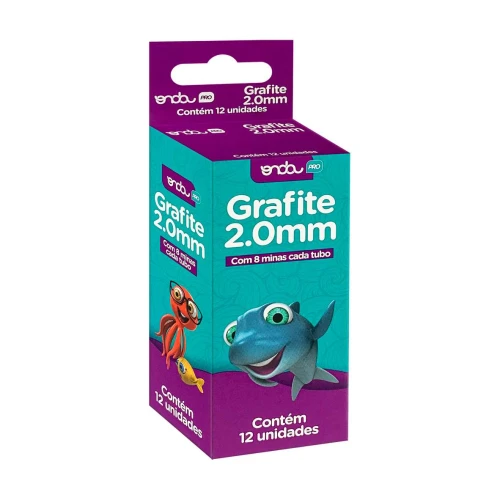 Grafite 2.0 tubo com 08 unidades blister Onda Pro